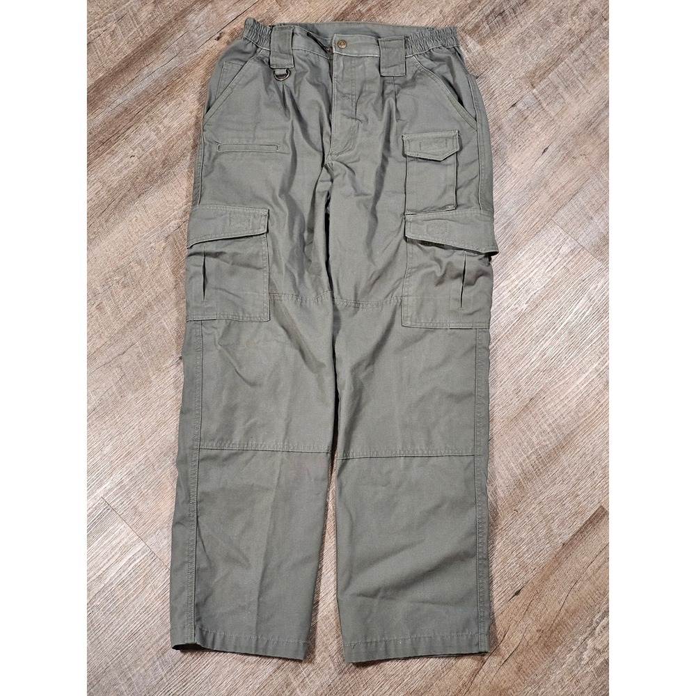 Propper Mens Tactical Cargo Pants Olive Green Utility Work Trousers 34x32